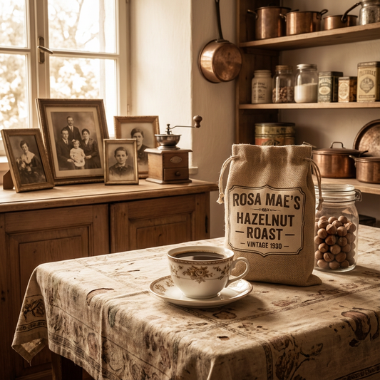 Rosa Mae's Hazelnut Roast Vintage 1930