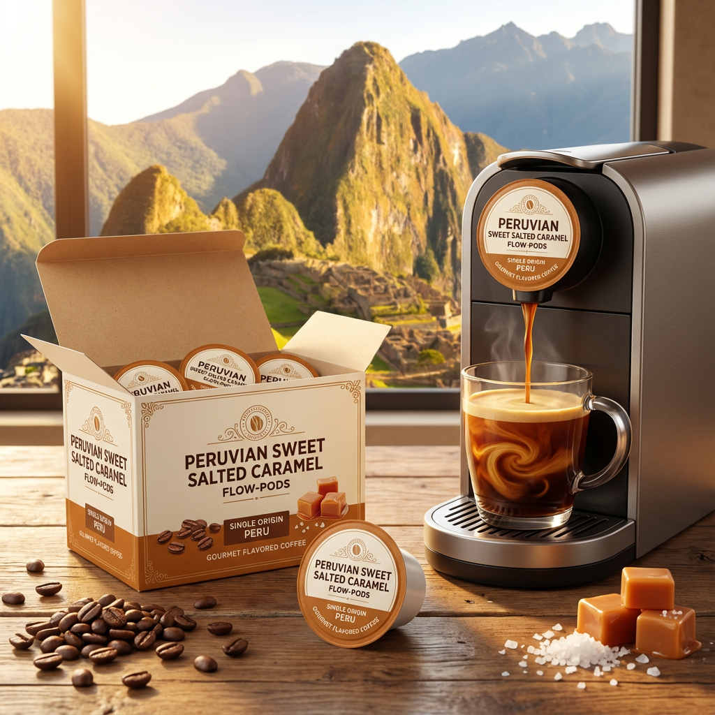 Peruvian Sweet Salted Caramel Flow-Pods (Peru)