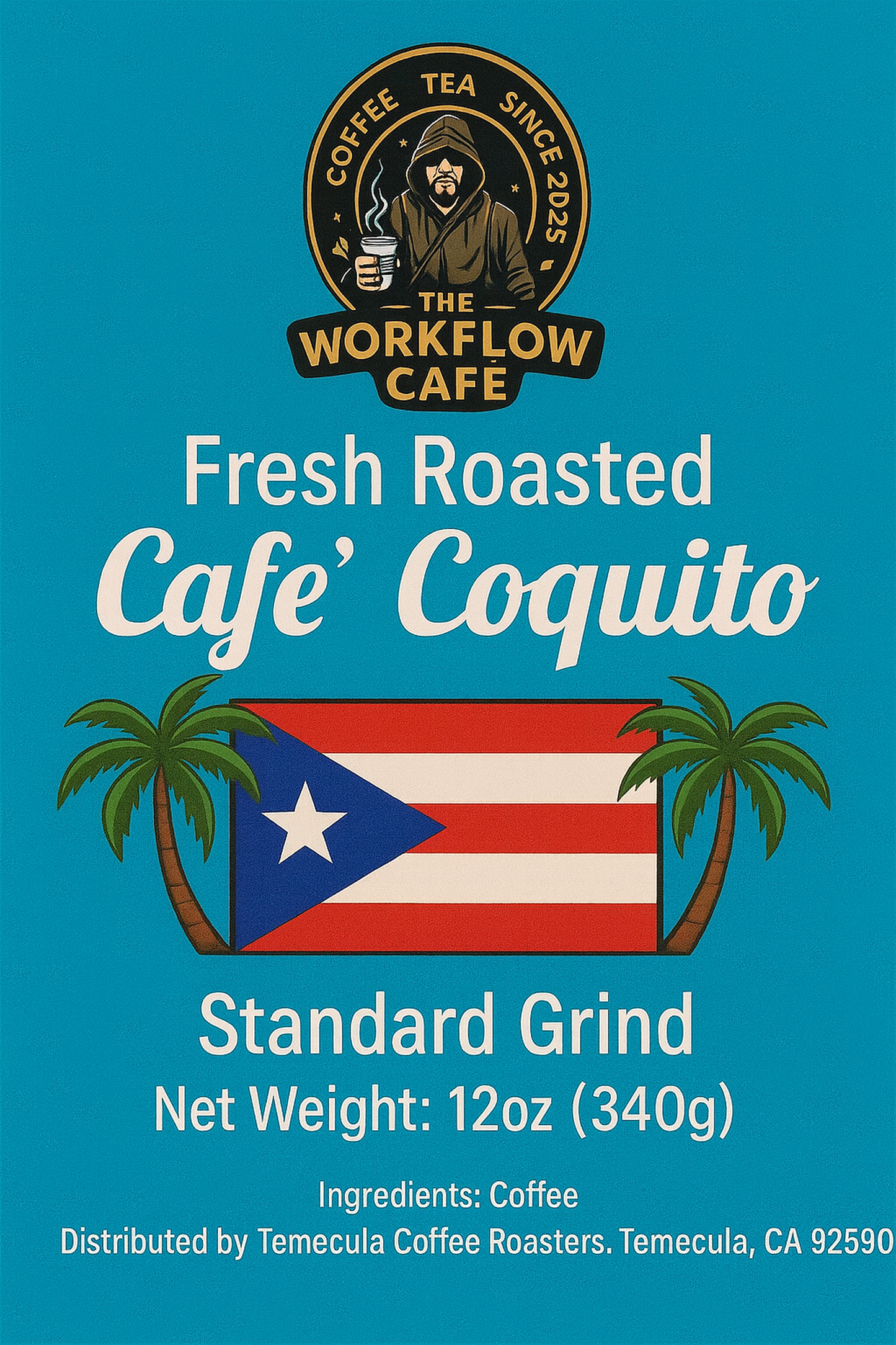Cafe` Coquito (12 oz) Limited Time Only!